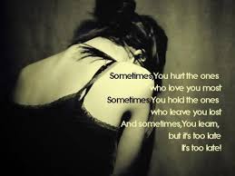 Sad Quotes Tumblr About Love That Make You Cry about Life for ... via Relatably.com