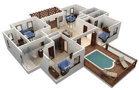 3d Raumplaner Die Kreative Wohnungsgestaltung Schlafzimmereinrichten Ideen Ikea Grundriss Wohnzimm Building Plans House 3d House Plans Smart House Plans
