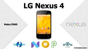 If necessary, draw the screen unlock pattern or enter the . Actualizar Nexus 4 Twrp Roms