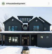 Black And White House Exterior Design Pin By Jasey Olsen On Outdoor Decor Dream House Exterior House Designs Exterior House Exterior