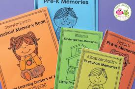 The crafts use materials found around the house, like egg cartons, cardboard, paper, boxes, string, crayons, paint, glue, etc. How To Make A Preschool Memory Book A Perfect End Of Year Activity Early Learning Ideas