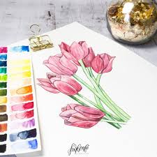 In diesem tutorial zeige ich dir, wie du ein schönes und detailliertes auge einfach und schnell danke dafür! Aquarell Blumen Malen Leicht Gemacht Die Grosste Anleitung Im Netz