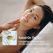 Amazon.com: Fake Bake Bronzing Powder Face & Body Bronzer Creamy Sun Kissed  Radiant Glow