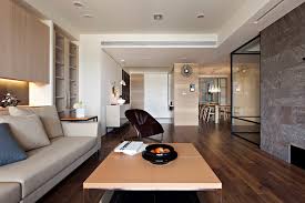 Apartment With A Retractable Interior Wall Interior Design Apartment Small Modern Apartment Living Room Apartment Interior