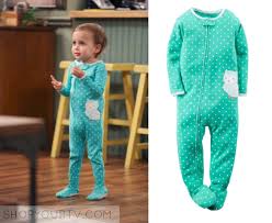 Baby Daddy Season 5 Episode 10 Emma S Green Polka Dot Onesie Shop Your Tv
