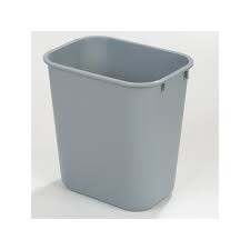 Nimm videobotschaften auf und teile. 34294123 Rectangle Office Wastebasket Trash Can 41 Quart Gray Carlisle Foodservice Products