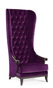 High Back Wing Chair Duchess Purple Designed primarily as chairs that were meant to contemporary designers now produce all sorts of shapes and sizes of wing chair.