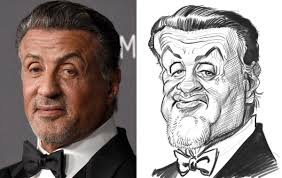 The bold march into 2020. Workshop Warmups Sly Stallone Caricature Sketch Caricature Caricature Drawing