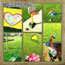 Preschool Mini Olympics Make A Class Mini Olympic Flag And T Shirts Set Out Stations Soccer Early Childhood Activities Preschool Olympics Summer Camp Themes