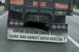 Atarlı giderli sözler! Resimli kamyon arkası sözler! - Mynet trend