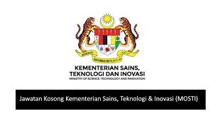 Check spelling or type a new query. Jawatan Kosong Kementerian Sains Teknologi Inovasi Mosti Tarikh Tutup 11 April 2021