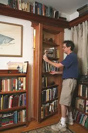 First, measure how wide the bookshelf will need to be to cover the door. Build Your Own Secret Bookcase Door Pages Proofs