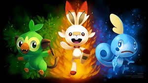 Wallpaper Pokemon Sword Shield Starters By Https Www Deviantart Com Arkeis Pokemon On Deviantart Pokemon Pokemon Sword And Shield Pokemon Starters