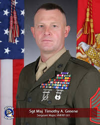 Sergeant Major Timothy A. Greene > 2nd Marine Aircraft Wing > Command  Biography