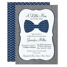 Look no further than these amazing bow tie baby shower decorations that are certain to match any vision that you had in your mind! Bow Tie Chevron Baby Shower Invitation Zazzle Com In 2020 Chevron Baby Shower Invitations Baby Shower Chevron Baby Shower Invitations