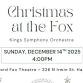 Christmas at the Fox event image