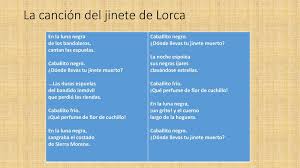 Check spelling or type a new query. La Cancion Del Jinete De Lorca Ppt Descargar