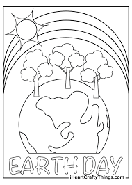Students can learn the three r's, reduce, reuse and recycle and how they can help take care of our earth. Earth Day Coloring Pages Updated 2021