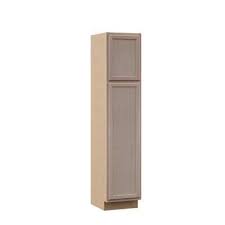 Assembled 18x84x24 In Pantry Kitchen Cabinet In Unfinished Beech Tall Kitchen Cabinets Pantry Cabinet Free Standing Wood Door Frame