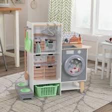 Maybe you would like to learn more about one of these? Kidkraft 2 In 1 Kitchen And Laundry Play Set Kids Wooden Toy Kitchen Ebay