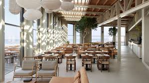 23 cozy living room interior design ideas with decoration in bright colors. Natural Materials Feature Throughout Beach Restaurant De Republiek