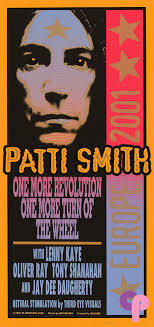 2001 Patti Smith European Tour 6/4/01