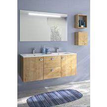 Meuble all day sous vasque 120 cm vasque centre alterna sanitaire cedeo salle de bain et cuisine meuble cedeo dsc envie de salle de bain style factory commercial 2017 crew united. Alterna Meuble Sous Vasque Seducta 120 Cm 2 Portes 2 Tiroirs Chene Naturel Cedeo