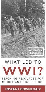 What Caused World War I And How Can You Make It Interesting For Your Students These Powerpoints Can Help G History Teachers World History Lessons World War I