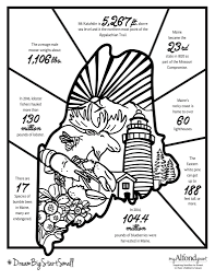 Maybe you would like to learn more about one of these? Maine Facts Coloring Page My Alfond Grant
