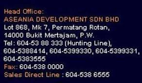 Aseania development sdn bhd has successfully developed and delivered more than 3,900 units of residential and commercial buildings worth approximately rm 421.3 million (us dollar 110.8 million). Aseania Development Sdn Bhd Housing Developers Projects In Penang