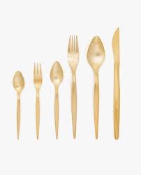 Besteck Mit Goldfarbenen Kanten Zara Home Deutschland Zara Home Besteck Zara