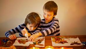 Engelchen weihnachtsdeko basteln mit kindern. Basteln Mit Blattern Zwergehuus Magazin