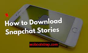 كيف كيفية تحميل قصص سناب شات على iphone