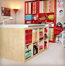 If you are (or know) a crafter, you've seen how supplies multiply. Sewing Room Ideas The Seasoned Homemaker