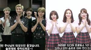 Rm:wednesday hobi & sinb : Soompi On Twitter Watch Bts And Gfriend Show Support For Kimjoona S Upcoming Solo Debut Https T Co Fthw4dvt8u