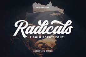 We have 1682 free script, cursive fonts to offer for direct downloading · 1001 fonts is your favorite site for free fonts since 2001 Radicals Free Font Download