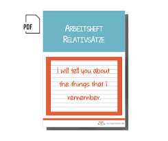 Gave him the money was young. Arbeitsheft Relativ Satze Englisch Im Englischen Nachgeholfen De