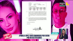 Pamela López no se rectificará tras carta notarial de Christian Cueva: “No  tuvo ningún reparo en mostrar mi dirección, con mis 3 hijos y sin  seguridad”