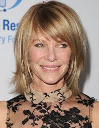 Medium haircuts with bangs look especially inviting. Beautiful Layer With Fringes Hairstyles For Older Women Medium Length Hair Styles Medium Hair Styles Hair Styles