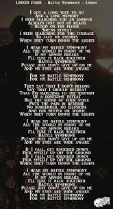 One Of My Favorite Songs Linkin Park Symphony Lyrics Linkin Park Chester