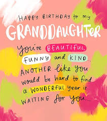 Wish her the happiest of days with our stunning selection of granddaughter birthday cards! Beautiful Granddaughter Birthday Cards You Re Beautiful Funny Kind Colourful Birthday Card For Granddaughter Granddaughter Birthday Cards