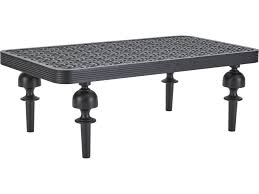 90cm (diam) x 37cm (h)). Lane Venture Hemingway Plantation Black Truffle Cast Aluminum 48 W X 26 D Rectangular Coffee Table Lav553123