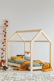 Children Bed House Frame Bed Kids Beds 29 Dimension M Ebay Lit Maison Tente De Lit Lit Cabane