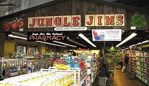 Jungle Jim S In Cincinnati Ohio The Coolest International Food Market This Place Has A Bear That Is Dressed L Jungle Jim S Cincinnati Ohio Ohio Travel