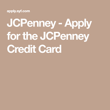 Jcpenney Apply For The Jcpenney Credit Card How To Apply Credit Card Cards