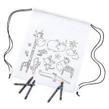 sac a dos colorier 145701 blanc cdiscount bagagerie maroquinerie coloriage de mots joyeux anniversaire