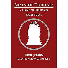 Question 1 when baratheon was fatally wounded in season 1, who was named protector of the realm? Buy Brain Of Thrones A Game Of Thrones Quiz Book Paperback September 6 2017 Online In Indonesia 1549687220