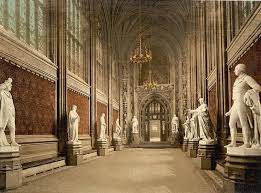 Interior Of The House Of Parliament Houses Of Parliament London Houses Of Parliament London