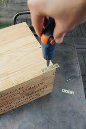 Diy Mes Petites Envies De Deco 3 Tete D Ange Deco Caisse De Vin Caisse Pomme Caisse A Vin