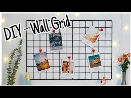 Cara Membuat Wall Grid Diy Aesthetic Room Decor Youtube Di 2020 Ide Dekorasi Ide Inspirasi